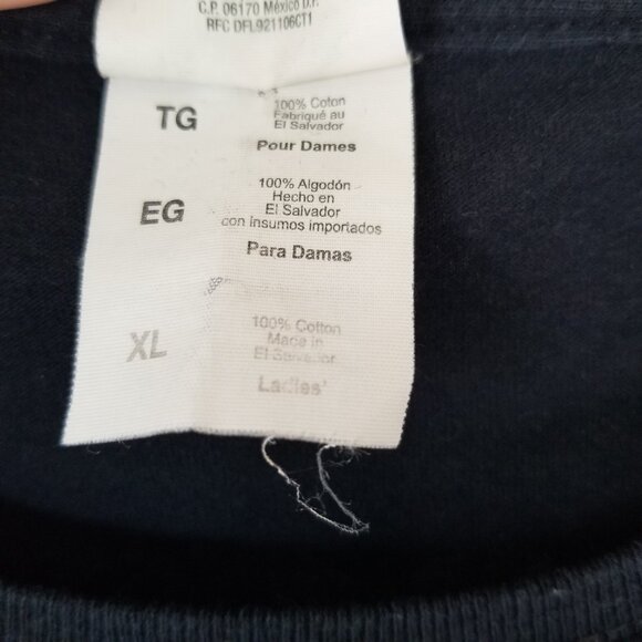 Capricorn Girl Black Graphic Tee Shirt XL EUC - Picture 4 of 6